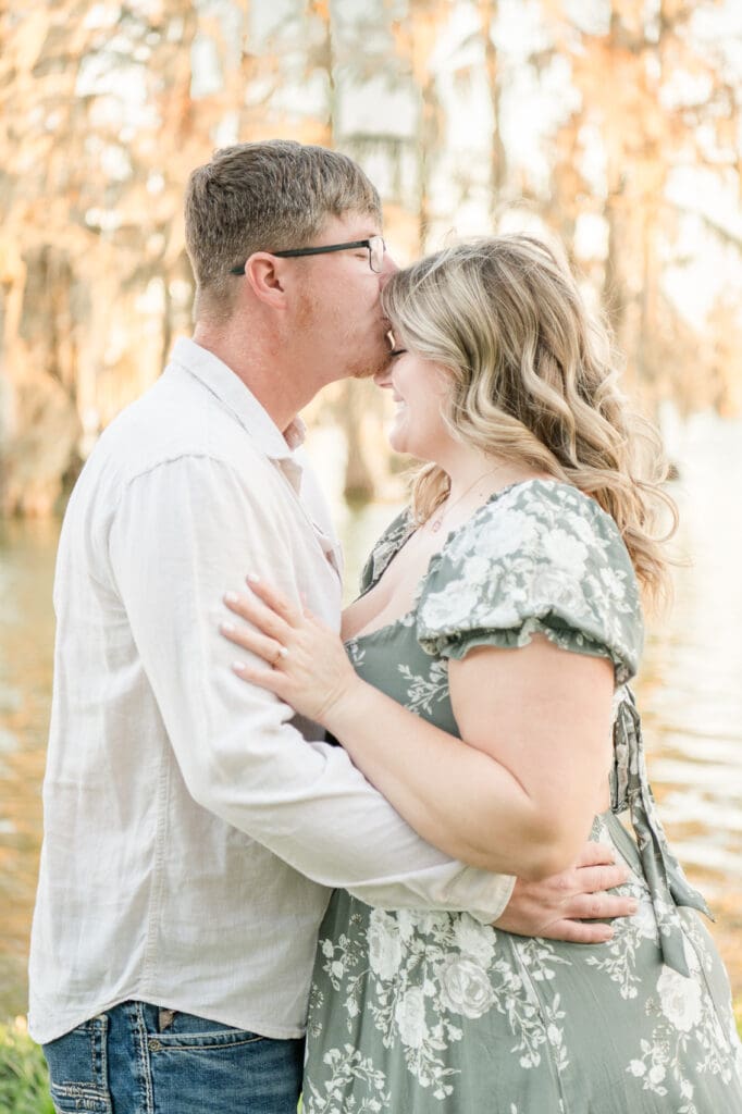 Sunset Engagement on Lake Martin
