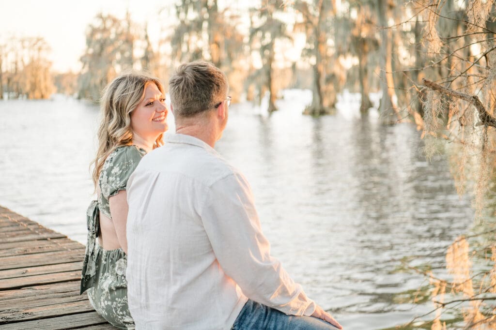 Sunset views on the dock